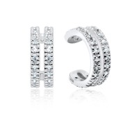 8mm CZ Stones Ear Cuff EC-1148s